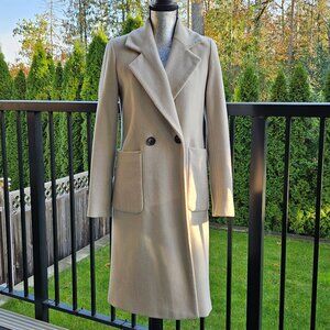 DONNA KARAN Wool Coat